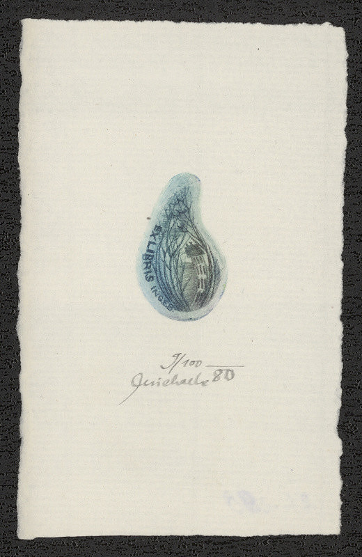 Michaela Lesařová-Roubíčková – Ex libris Ingeb 