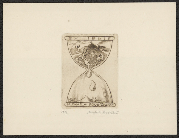 Michaela Lesařová-Roubíčková – Ex libris Michaela Roubíčková 