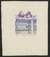 Michaela Lesařová-Roubíčková – Ex libris PhDr. Ivo Prokop 