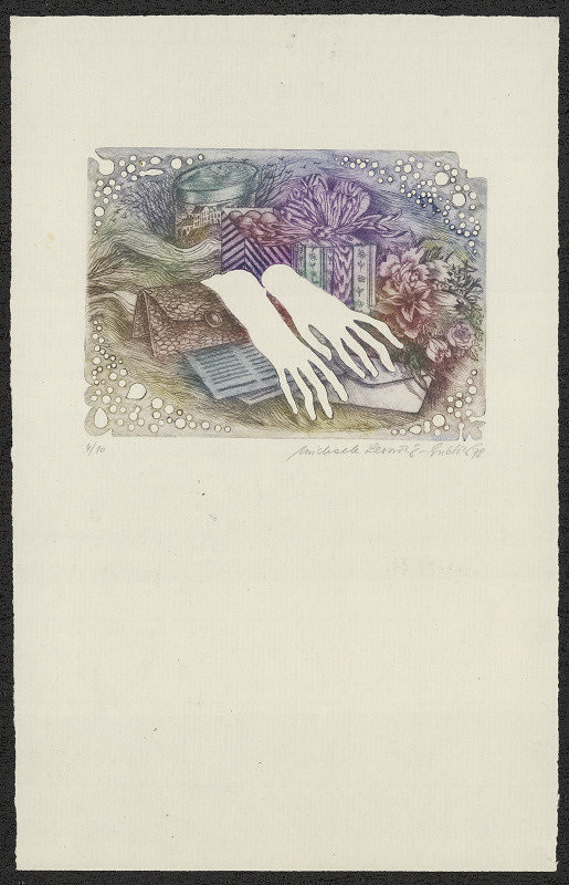 Michaela Lesařová-Roubíčková – Zatiší s rukavičkami 