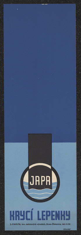 Hugo Táborský – Japa - propagační leták 