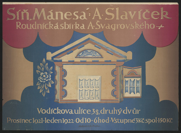 neznámý – Síň Mánesa - Antonín Slavíček 