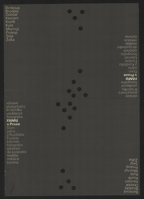 Pavel Büchler – Výstava FAMU v Praze 