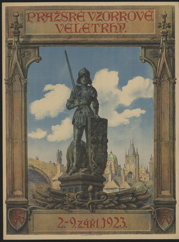 Karel Štapfer – Pražské vzorkové veletrhy 2.-9. září 1923 