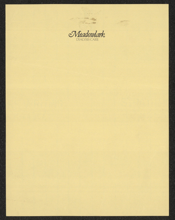 Edward Smith – Meadowlark Dialysis Care 