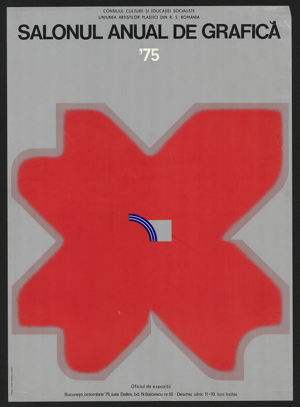 Napoleon Zamfir – Salonul  Anual de Grafica ´75 