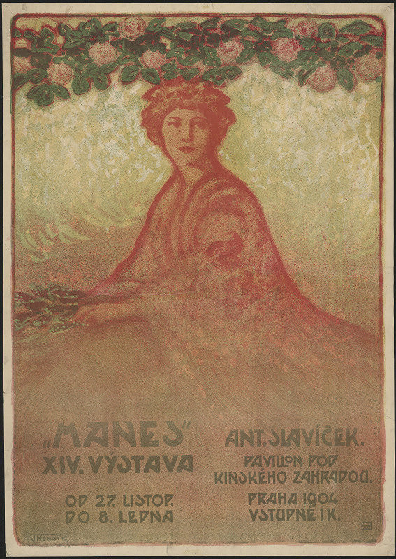 Jaroslav Honzík – XIV. Výstava Ant. Slavíčka, S.V.U. Mánes, Praha 