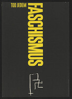 Gert Wunderlich – Tod jedem Faschismus 