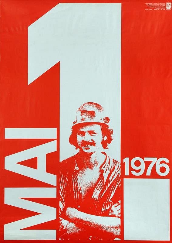 Rudolf Grüttner – 1. Mai 1976 