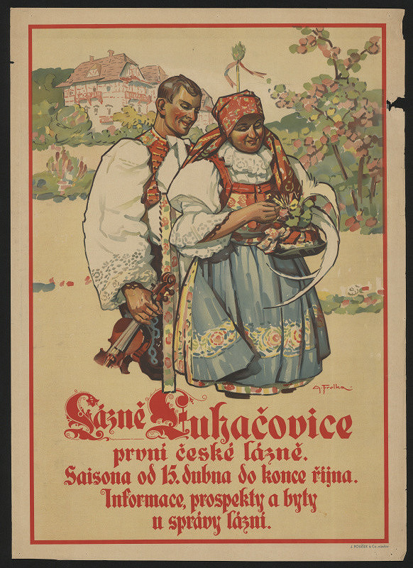 Antoš Frolka – Lázně Luhačovice, první české lázně 