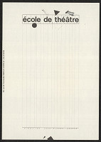 Gérard Paris-Clavel – École de theatre 