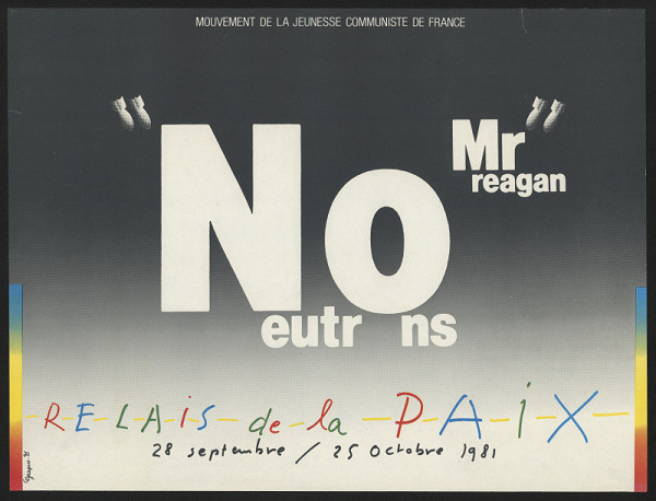 GRAPUS skupina – Mr. Reagan - No Neutrons! Relais de la Paix 