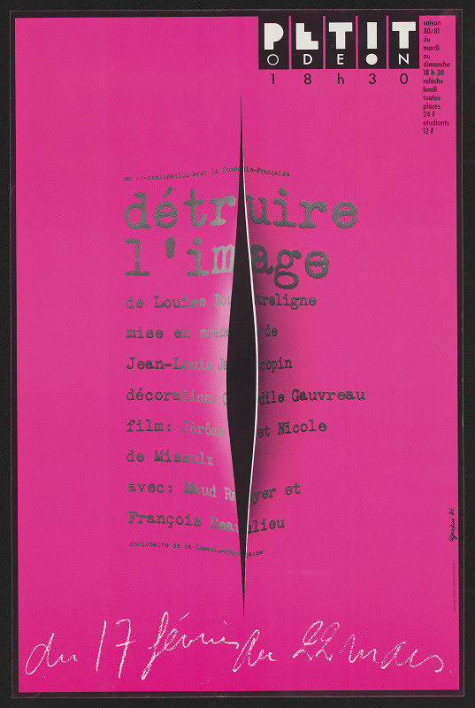 GRAPUS skupina – Petit Odeon Détruice l´image 