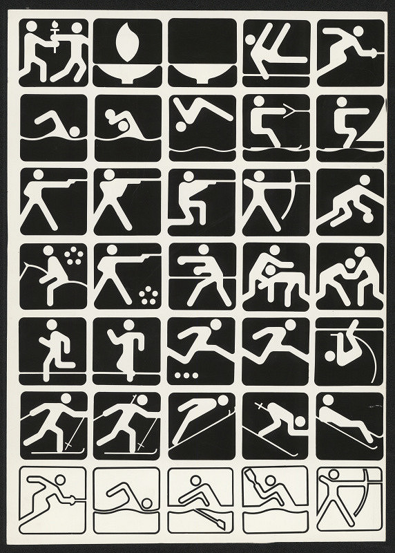 Nikolaj Bělkov – Piktogramy sportovních disciplin 