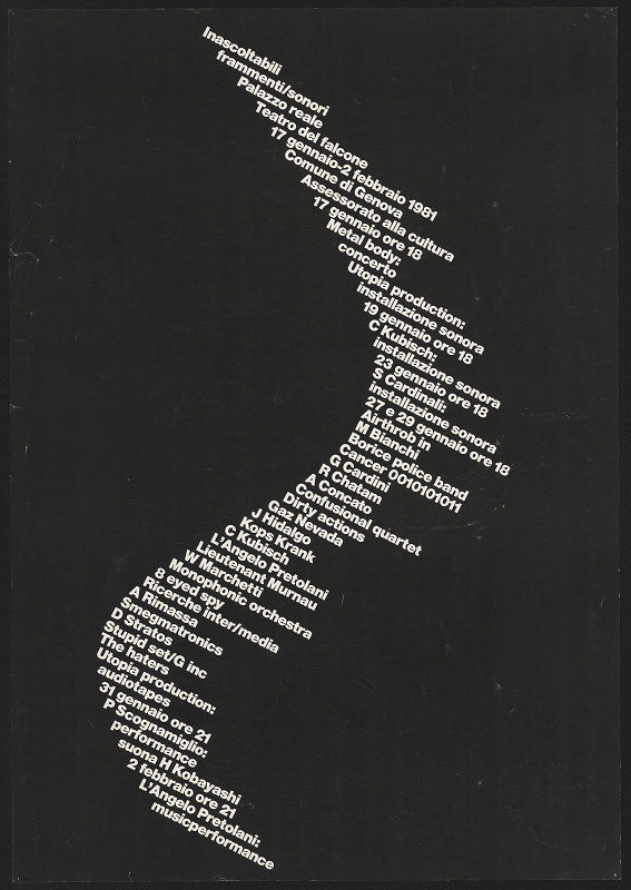 A. G. (Angiolo Giuseppe) Fronzoni – Inascoltabili framenti 