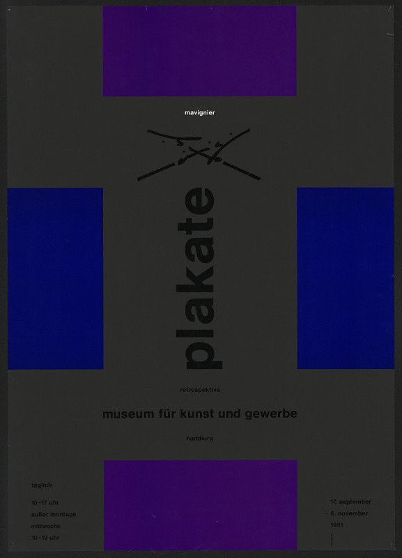 Almir da Silva Mavignier – Plakate 1981 