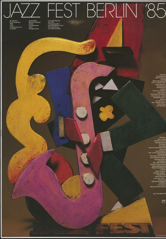 Günther Kieser – Jazz Fest Berlin '85