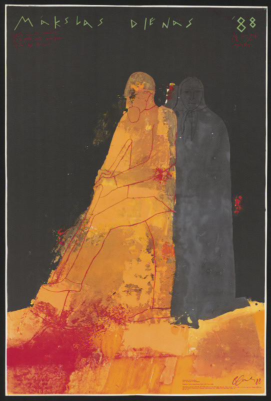 Ilmárs Blumbergs – Makslas dienas 88, 19. - 24. 8. (Dny plakátu v CESIS) 