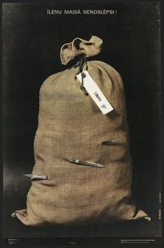 Gunars (Gunar) Kirke – Ílenu maisá nenoslépsi! Šídlo v pytli neutajíš! 