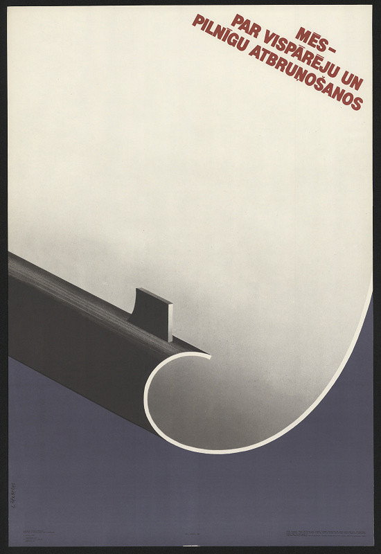 Lajmonis Šenbergs – Més - par vispáréju… My - za plné a všeobecné odzbrojení. 