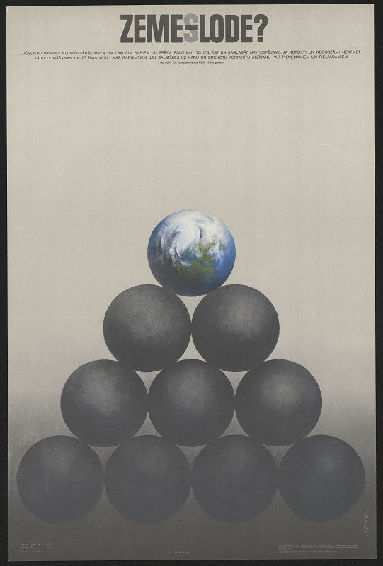 Lajmonis Šenbergs – Zemeslode? Země-koule? 