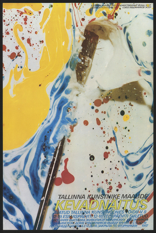 Margus Haavamägi – Tallinna kunstnike maalide kevadnäitus. Jarní výstava malířství tallinských výtvarníků 