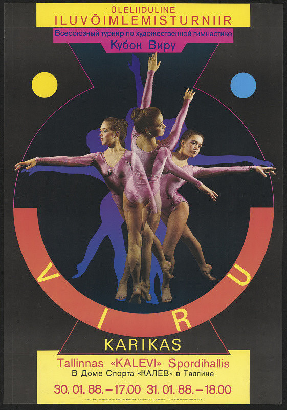 Silver Vahtre – Viru. Všesvazová soutěž v umělecké gymnastice. 