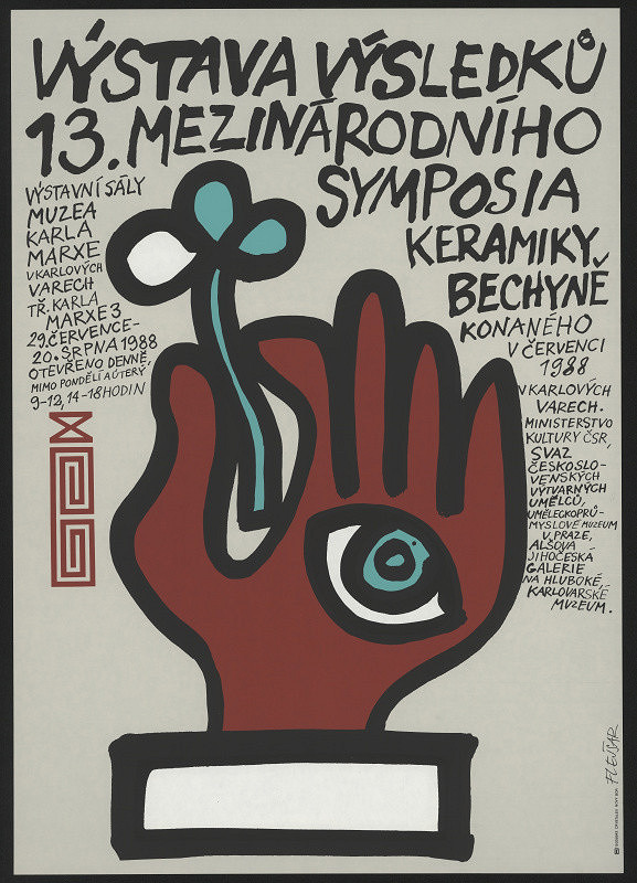 Josef Flejšar – 13. mezinárodní sympozium Bechyně, AJG 