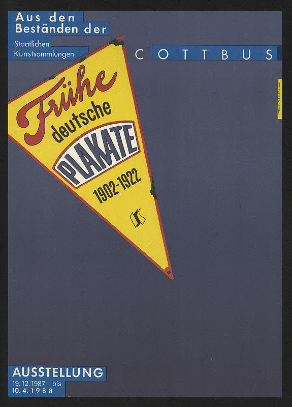 Jochen Fiedler – Fruhe deutsche Plakate 1902-1922 