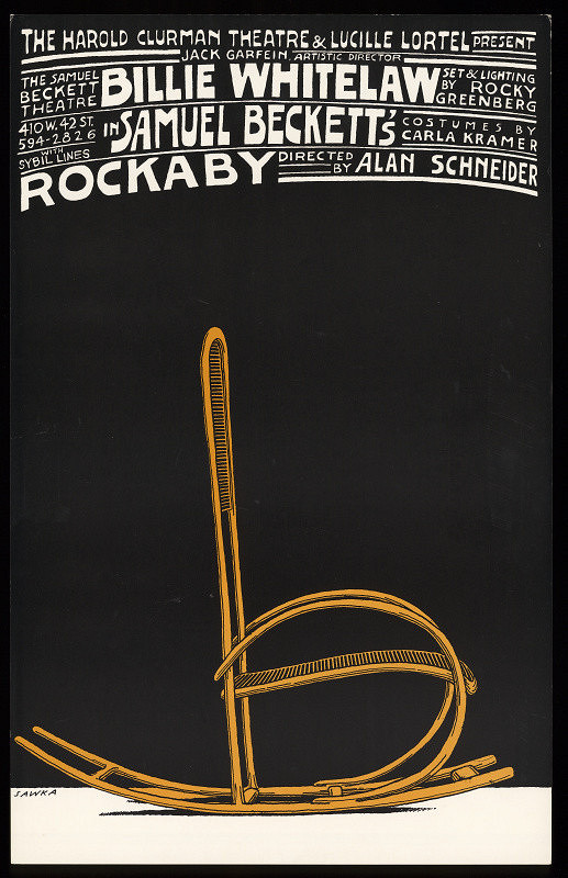 Jan Sawka – S. Beckett: Rockaby 