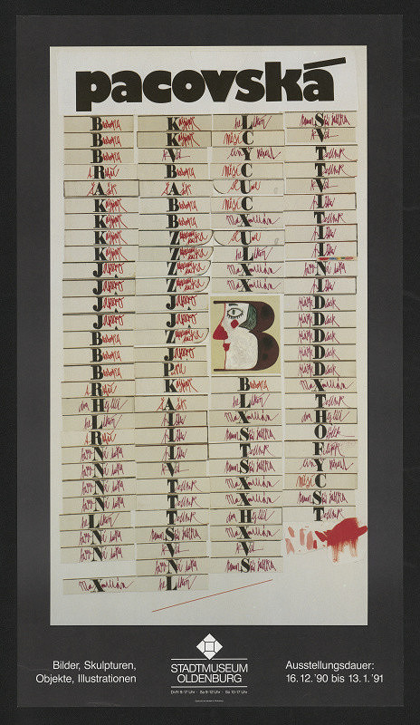 Květa Pacovská – Pacovská - Staatmuseum Oedenburg 