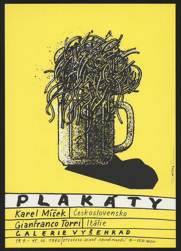 Karel Míšek – KM + Gianfranco Torri: plakáty 