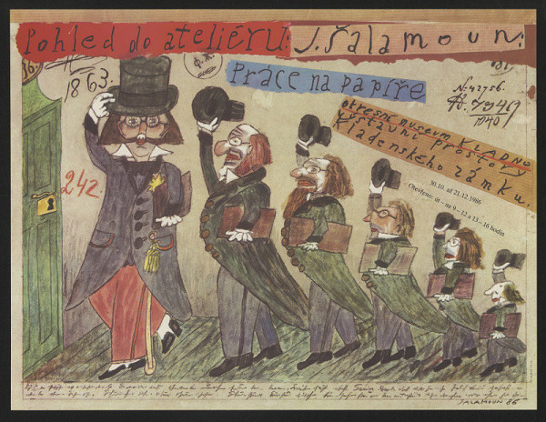 Jiří Šalamoun – Pohled do ateliéru 