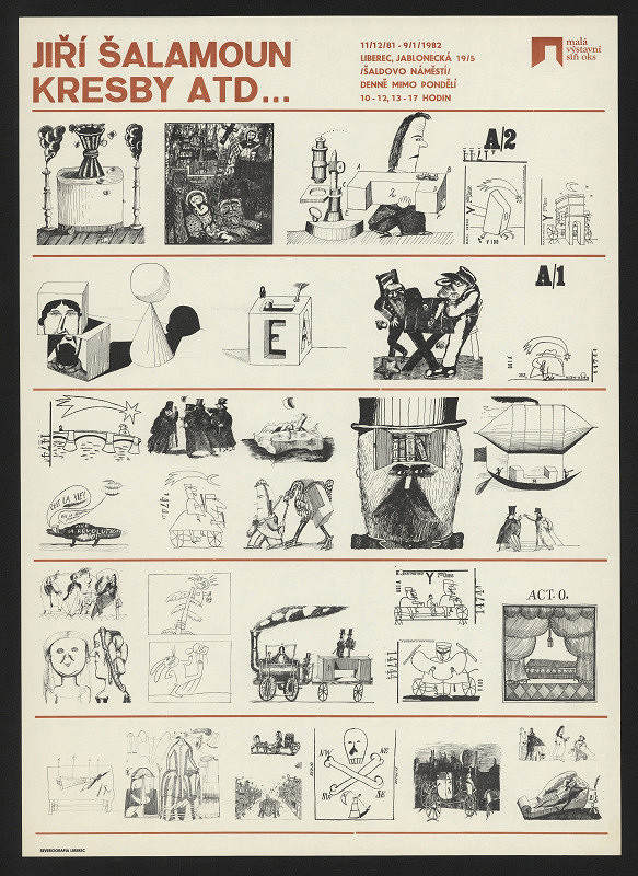 Jiří Šalamoun – Kresby atd 