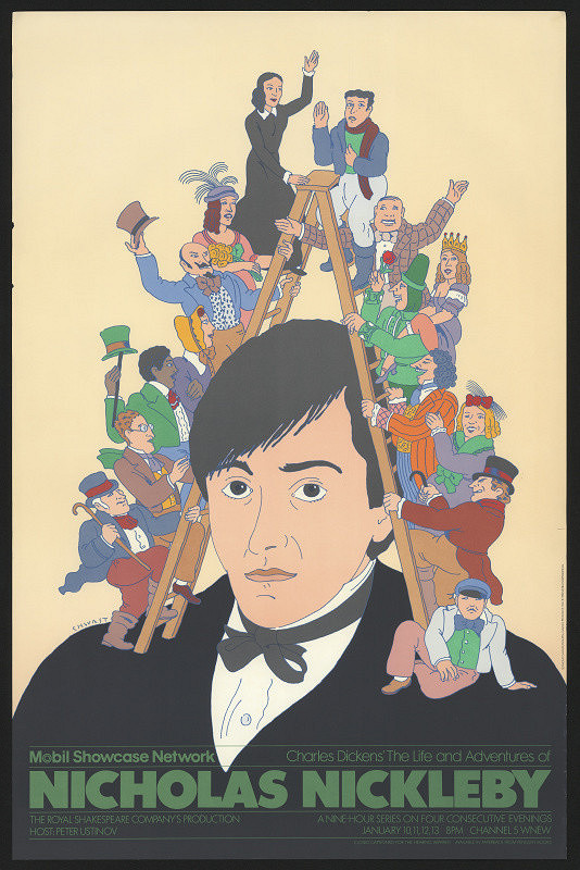 Seymour Chwast – Nicholas Nikleby 200. 