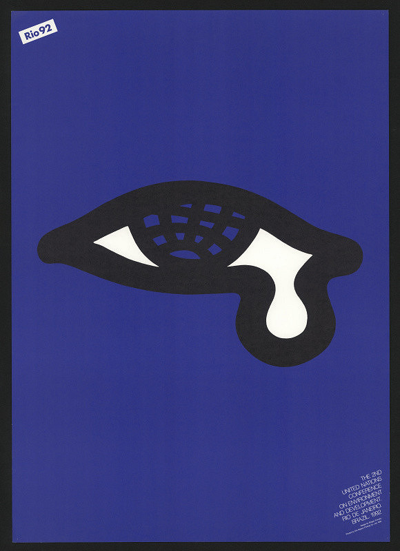 Shigeo Fukuda – Rio 92: The 2nd United Nations Conferens on Environment and Development Rio de Janeiro Brazil 