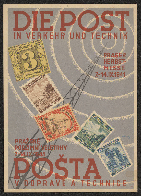 Schlick – Prager Herst-Messe. Die Post in verkehr und technik 