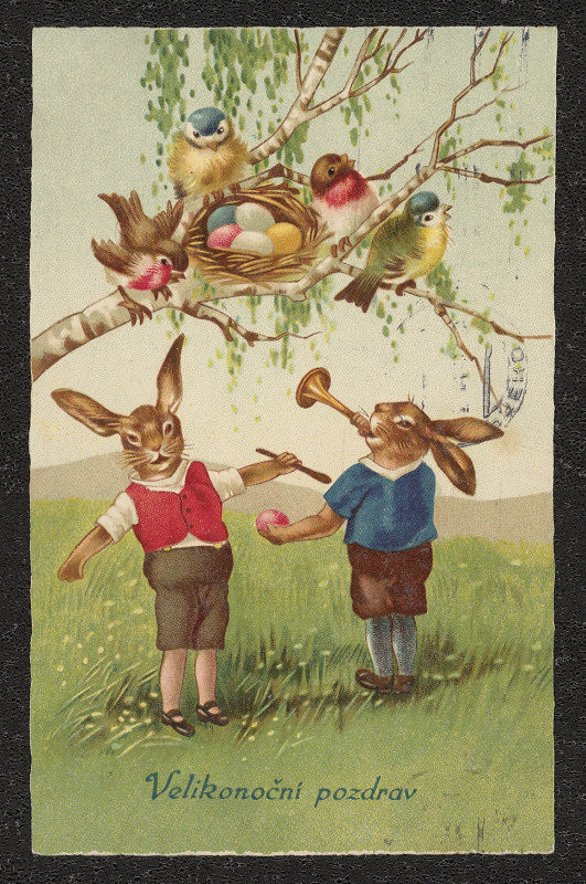 neznámý – Velikonoční pozdrav 