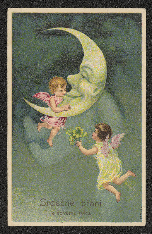 neznámý – Srdečné přání k novému roku 