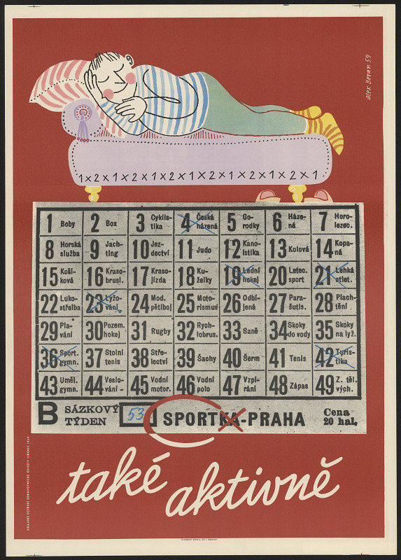 Alex Beran – Sport také aktivně 