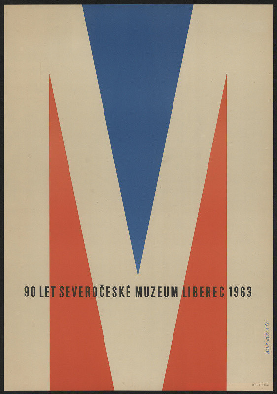 Alex Beran – 90 let Severočeské muzeum Liberec - 1963 