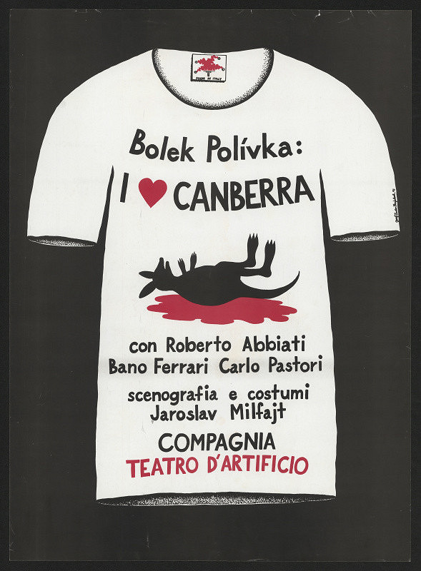Josef Stejskal – Bolek Polívka Canberra. Compagnia Teatro d'Artificio 