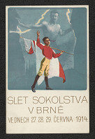 Emil Kosa – Slet sokolstva v Brně 27., 28., 29. června 1914 