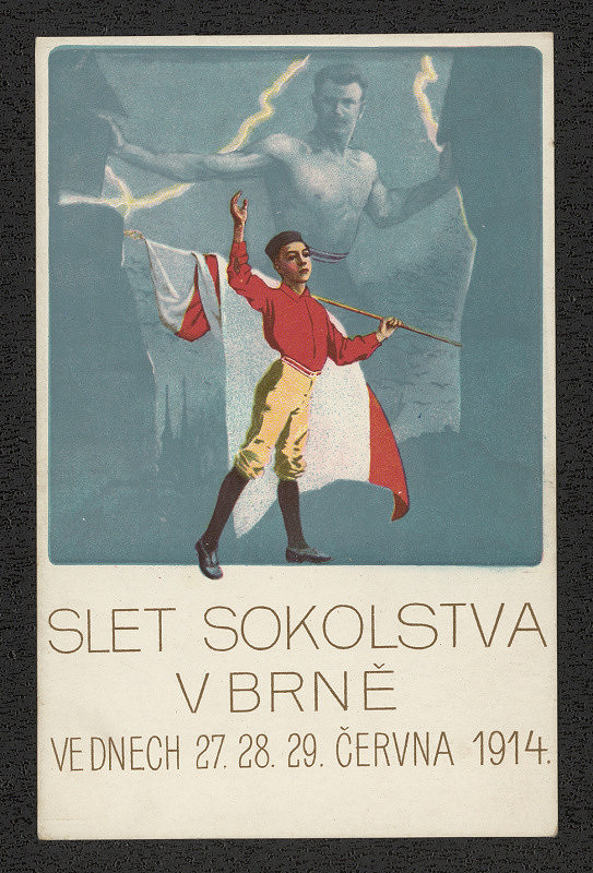 Emil Kosa – Slet sokolstva v Brně 27., 28., 29. června 1914 