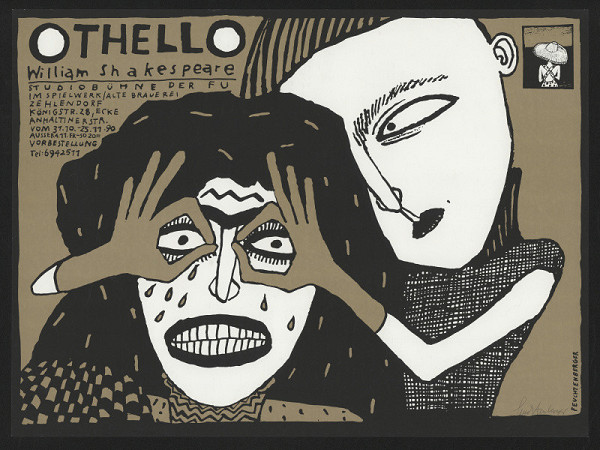 Anke Feuchtenberger – W. Shakespeare: Othello. Studiobühne der FU 