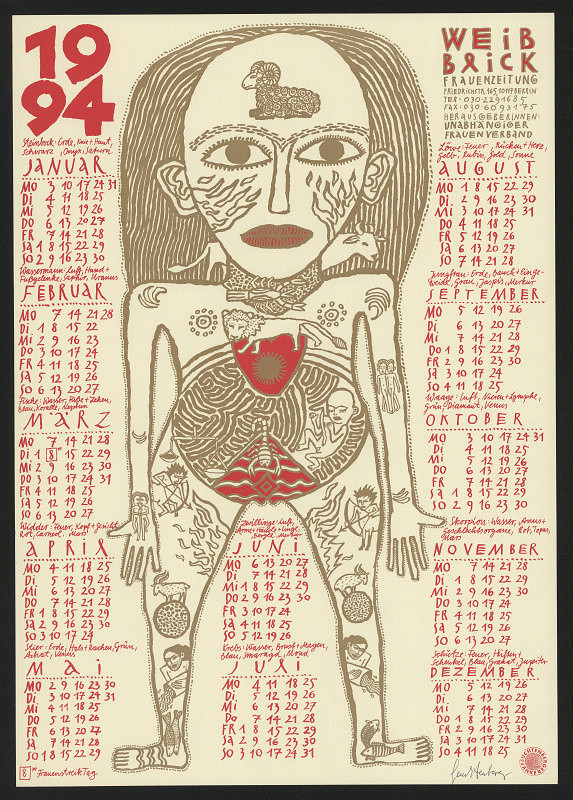 Anke Feuchtenberger – Weiblick. Frauenzeitung 1994 
