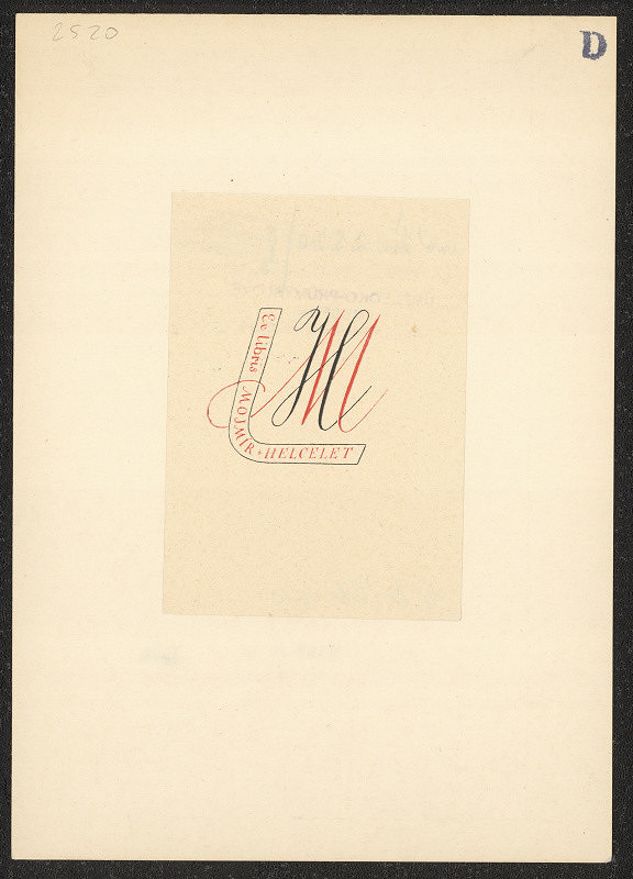 Petr Dillinger – Ex libris Mojmír Helcelet 