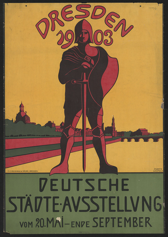 Leopold Moritz – Deutsche städte Ausstellung Dresden 1903 