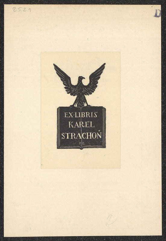 Petr Dillinger – Ex libris Karel Strachoň 