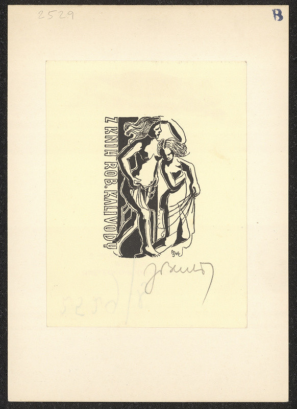 Josef Beneš – Z knih Rob. Kalivody 